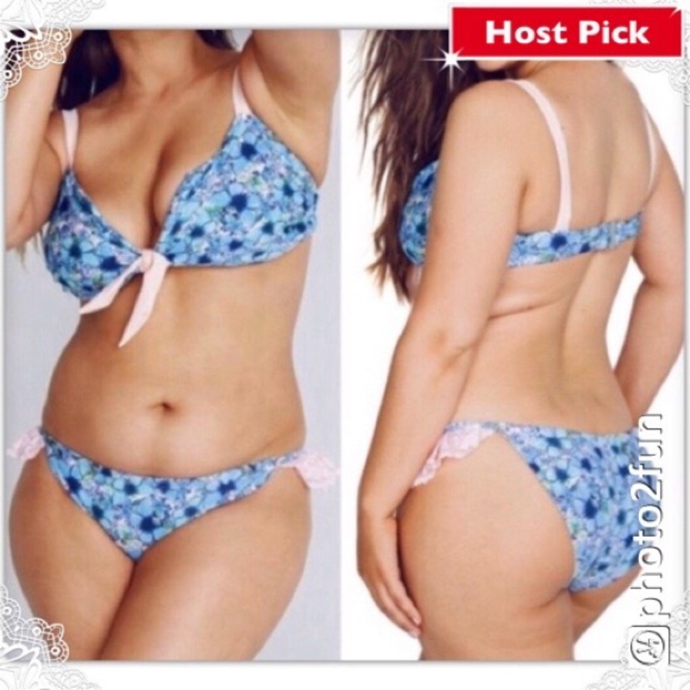 🌟 Plus Size Alpine Butterfly Bikini